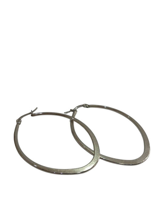 Kalliopi Silver Ohrringe Ohrhänger aus Stahl