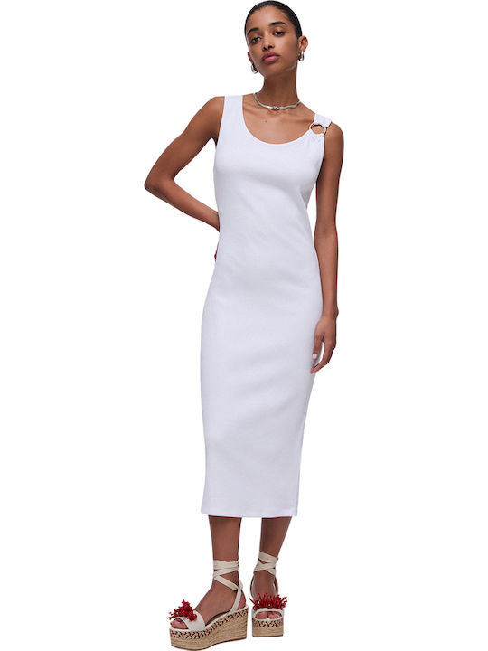 Καλοκαιρινό Midi Φόρεμα White