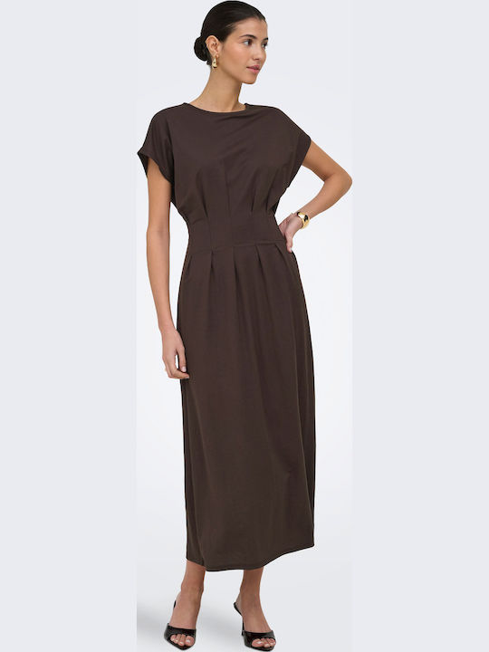 Midi Dress Dark Brown