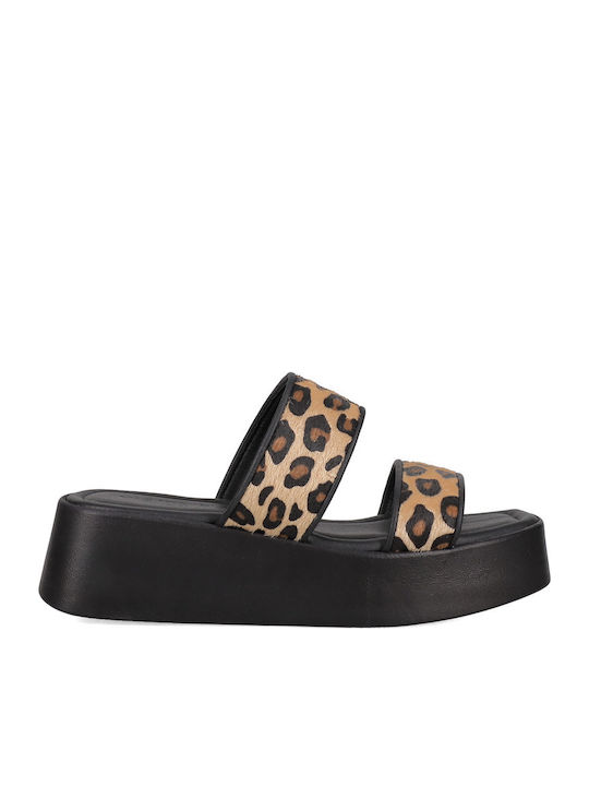 Γυναικεία Σανδάλια Flatforms Μαύρα