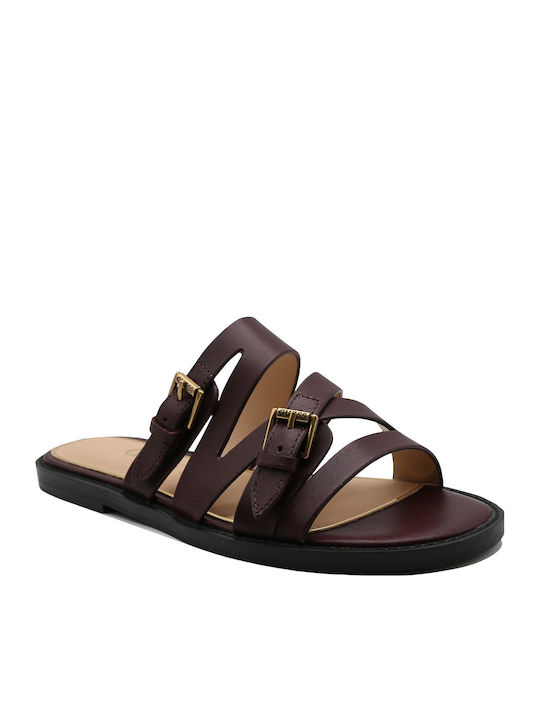 Guess Γυναικεία Σανδάλια Κόκκινα