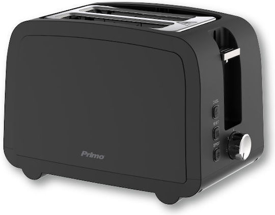 Primo Primo Toaster 2 Schlitze 900W Schwarze
