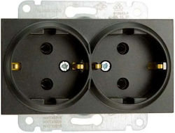 Double Black Contact Panasonic Karre Plus