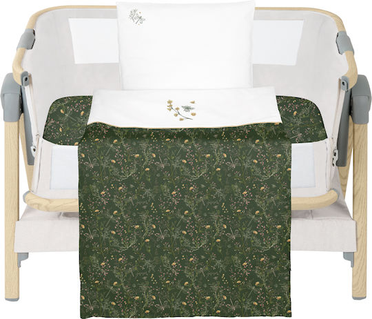 Kikka Boo Cradle Set Secret Garden Secret Garden Green 3pcs