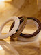 Acrylic Earth Tone Bangle Set