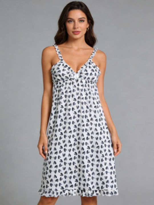 Goodnight Summer Women's Nightgown White