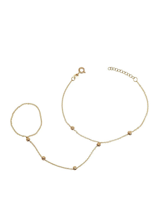 Damen Armband aus 14K Gold mit Diamant