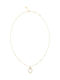 Guess Guess Halskette aus Vergoldetem Stahl mit Zirkon