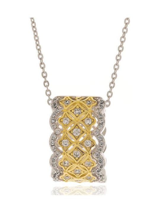 Jools Colier din Argint cu Zircon