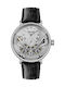Ingersoll Tennessee Men's Automatic Watch with Black Leather Strap