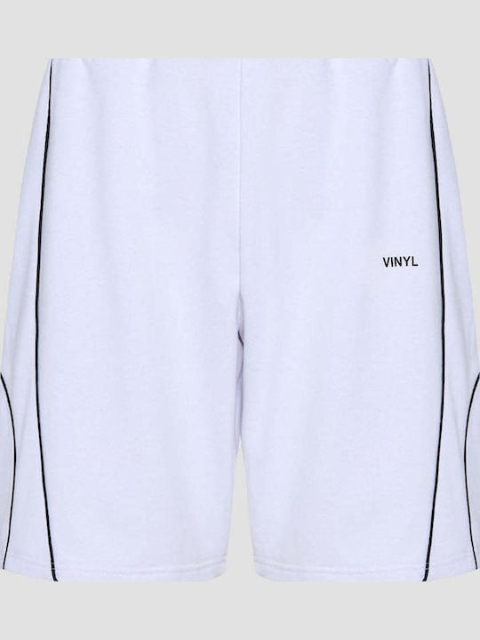 Vinyl Art Clothing Men's Bermuda White