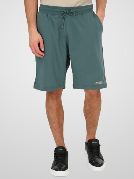 Double Sport Herren Shorts Pesto