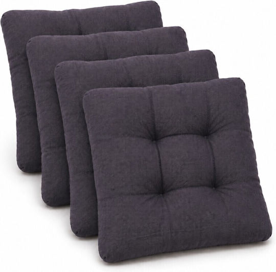 Καρέκλας Κήπου Purple 4τμχ 40x40εκ.