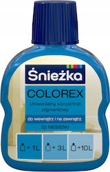 Śnieżka Colorex Coloring Pigment Paints Blue Matte 100ml