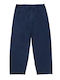 Trousers in Loose Fit Navy