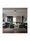 VK Lighting Black Ceiling Light with G9 Socket 13x13cm