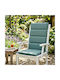 Ravelia Waterproof Garden Chair Cushion with Backrest Mint 50x120cm