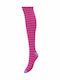 Yanna Kids Striped Fuchsia Tights