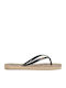 Flip Flops in Beige Colour