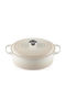 Le Creuset Meringue Ρηχή Κατσαρόλα από Μαντέμι 4.7lt / 29cm