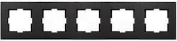 Panasonic Novella Frame 5x Black 92180655m