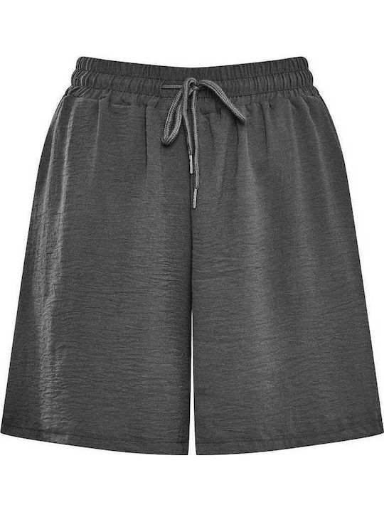 Celestino Women's Viscose Shorts Dark Gray
