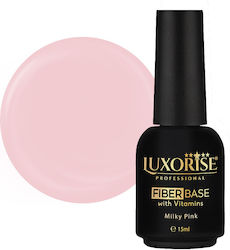 Fiber Base Vitamins Luxorise Milky Pink 15ml Fiber Base Vitamins Luxorise Milky Pink 15ml