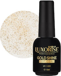 Gold Shine Top Coat Luxorise 15ml