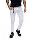 Men's White Jeans Pants