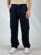 Men's Cargo Jeans Pants with Loose Fit Blue