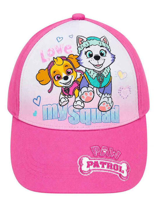 Childrenland Παιδικό Καπέλο Jockey Υφασμάτινο Φούξια
