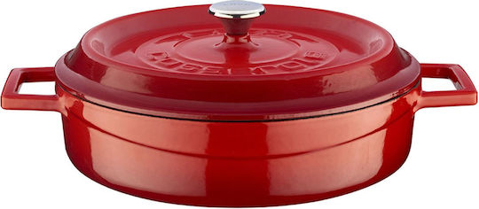 Lava Trendy Shallow Pot Made of Cast Iron 47L / 24cm