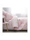 Vesta Home Σεντόνι Μονό Βαμβακερό Pixi Pink 170x260cm