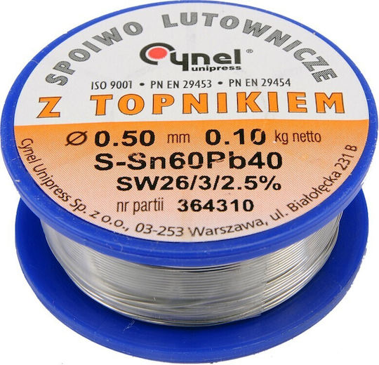 Lötdraht Lötlegierung Sn60pb40 0,5/100 76800 Cynel