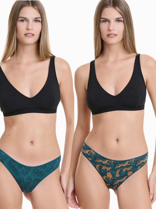 Walk Women's Slip 2Pack Multicolour
