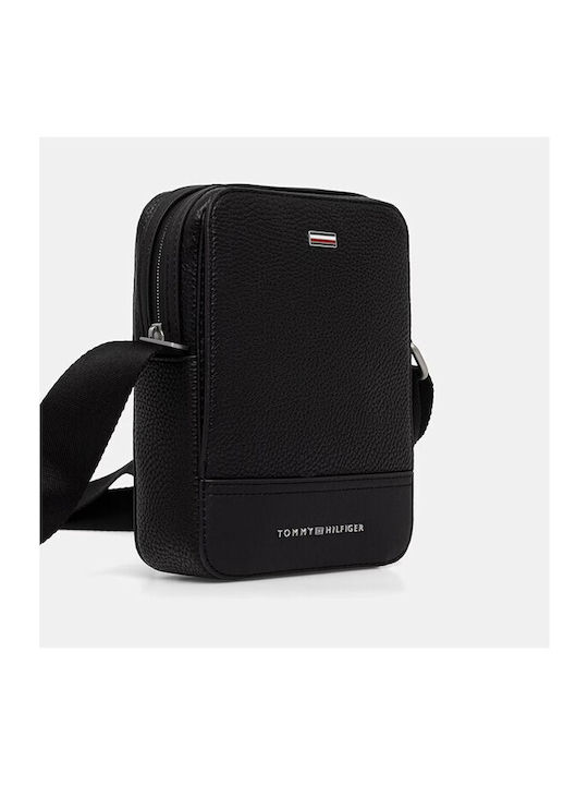 Tommy Hilfiger Central Mini Reporter Мъжка Чанта За Рамо / През Рамо Черна
