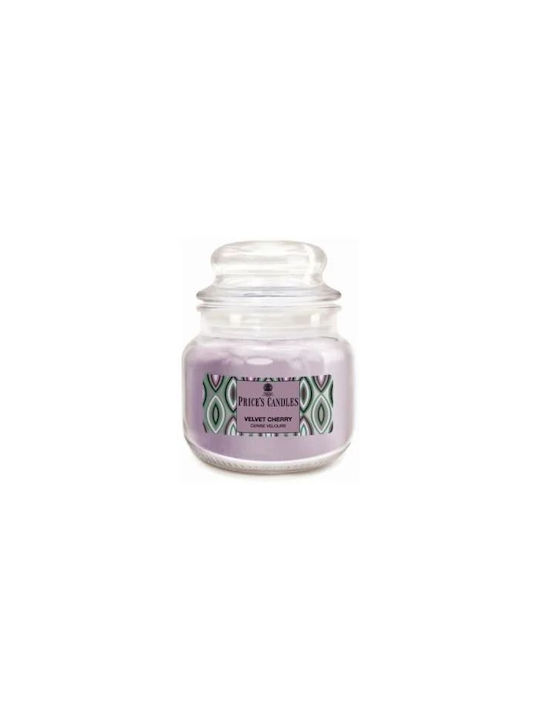 Aromatisches Kerze Klein 100gr Price's Candles Samt Kirsche