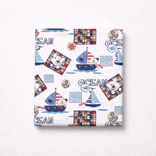 Kamtex Baby Подложка За Повиване Синя 80x90см