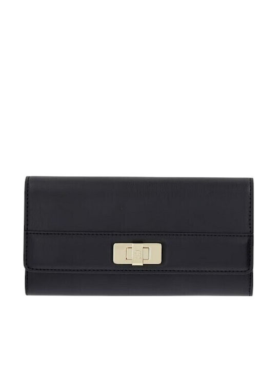 Black Large Women's Wallet Black
