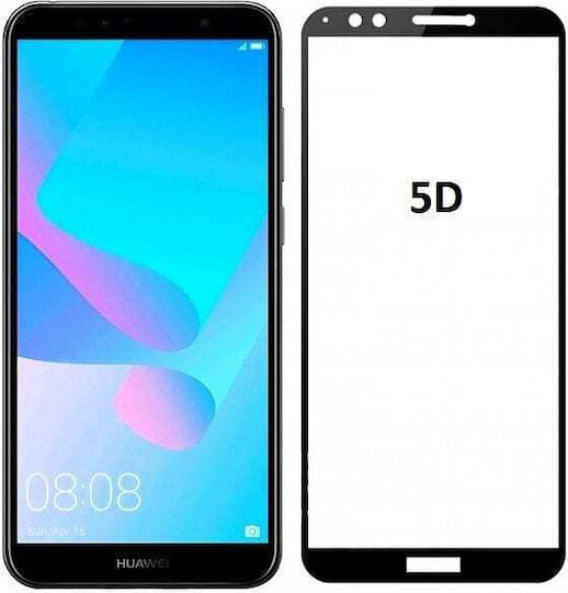 Full Glue 5d Tempered Glass Huawei Y6p