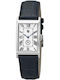Lip Watches Womens Battery Watch With Blue Leather Strap