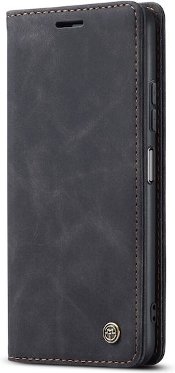 Caseme 013 Xiaomi Redmi Note 12 5g Xiaomi Poco X5 5g Retro Leather Θήκη Βιβλίο Black