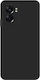 Back Cover Σιλικόνης Μαύρο (Oppo A77)