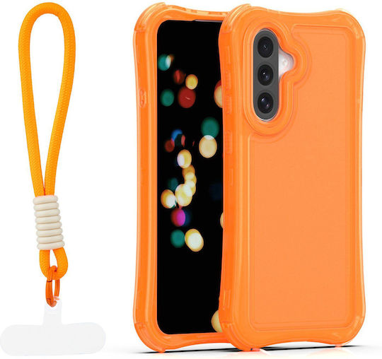 Orange Back Cover Σιλικόνης Πορτοκαλί (Galaxy A36)