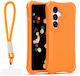 Orange Orange Silicone Back Cover (Galaxy S26+)