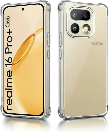 Techwave Задна Корица Силикон Прозрачен Realme 16 Pro+