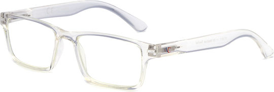 Reading Glasses +2.50 In White Colour