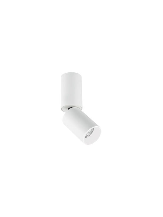 VK Lighting LED Θερμό Λευκό Σποτ σε Λευκό Χρώμα