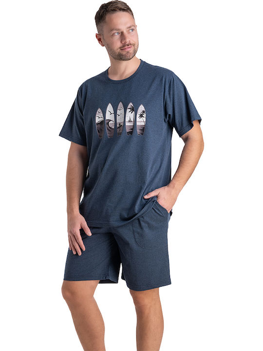 Rachel Sommer Herrenpyjama Hellblaue