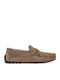 Suede Ανδρικά Boat Shoes σε Καφέ Χρώμα